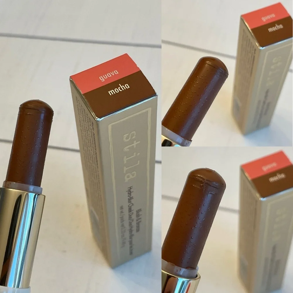 Stila Dual-Ended Stick Hydro-Blur Cheek Duo Blush & Bronze - Guava & Mocha Shade
